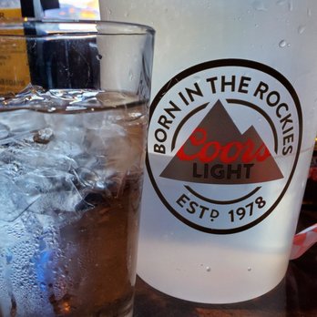 The Old County - Water pitcher with ice water - Sports Bars Near Me - Seattle, Washington