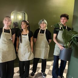 These staff members all deserve a raise! Top dogs