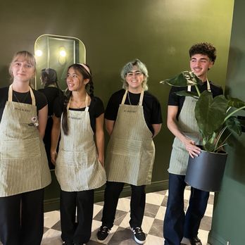 Juneberry Tea Lounge - These staff members all deserve a raise! Top dogs - Bubble Tea Near Me - Rancho Cordova, California
