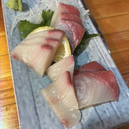 Yellowtail sashimi
