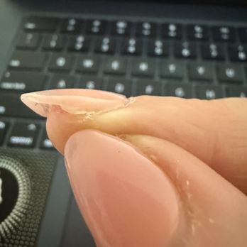 Miracle Nails & Bar - wrong size tip - Nail Salons Near Me - Monrovia, California