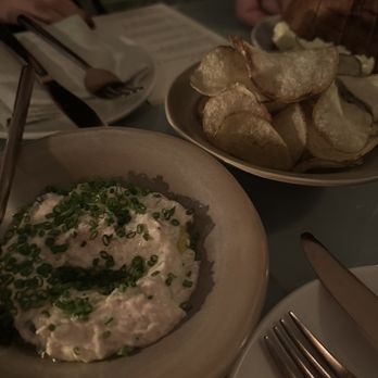 Grey Gardens - Chips and fish dip - Wine Bars Near Me - Toronto, Ontario