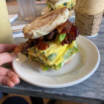 Lane-e Kefa Coffee - House special sandwich - Coffee & Tea Near Me - Oakland, California