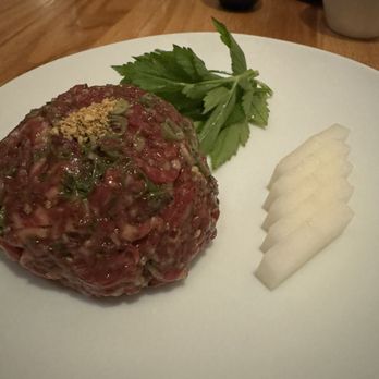 Moono - Beef tar tar - Korean Near Me - New York, New York