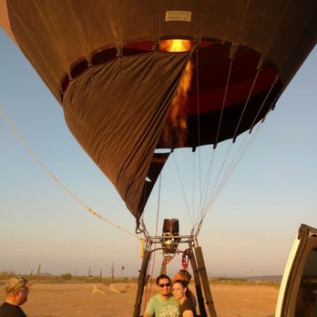 Firebird Balloons - His birthday present - Hot Air Balloons Near Me - Scottsdale, Arizona