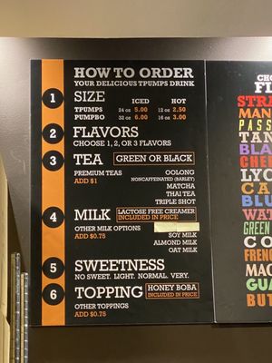 Menu photo 7 Tpumps - Pasadena Pasadena, CA