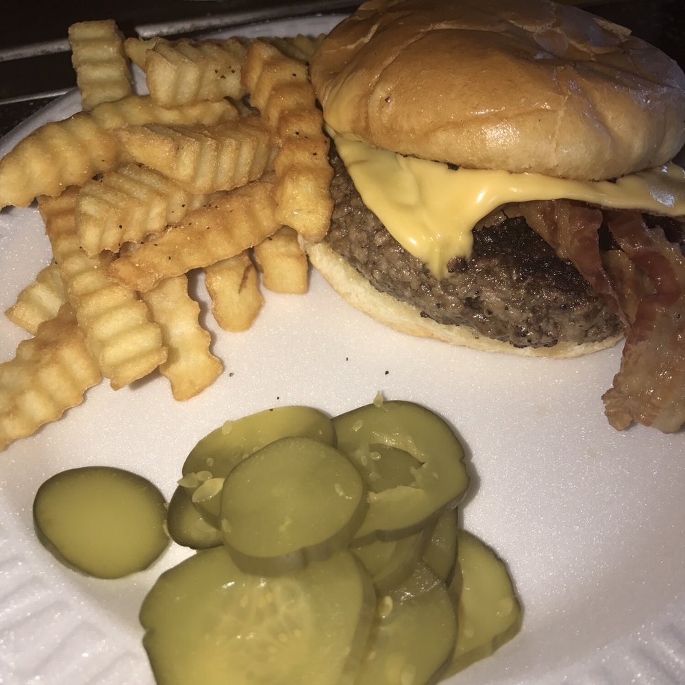 DOC Haus - a hamburger and french fries on a paper plate - Burgers Near Me - Saint Louis, Missouri