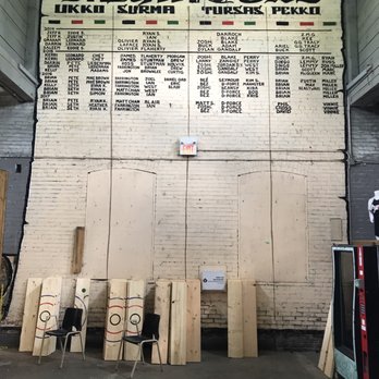 BATL Axe Throwing - The championship board - Axe Throwing Near Me - Toronto, Ontario