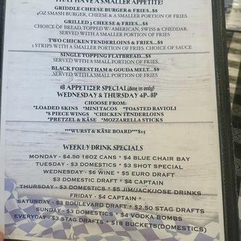 Tiny's - Menu for kids and smaller dishes, and weekly specials - Restaurants Near Me - Columbia, Illinois