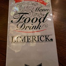Limerick - Menu