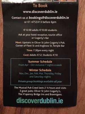 Musical Pub Crawl by null