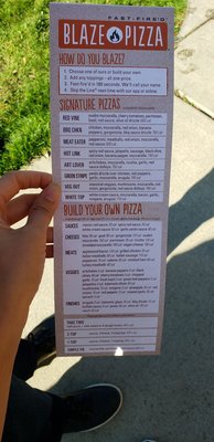 Menu photo 4 Blaze Pizza Pleasanton, CA