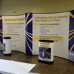 our new trade show booth