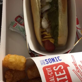 Sonic Drive-In - American hot dog and tater tots - Burgers Near Me - Page, Arizona