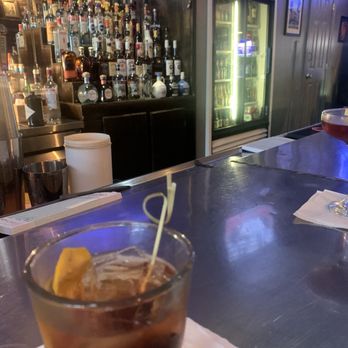 Calogero's - Old fashioned at the bar - Bars Near Me - New Orleans, Louisiana