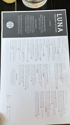 Menu photo 7 LUNA Mexican Kitchen San Jose, CA Menu photo 7 LUNA Mexican Kitchen San Jose, CA