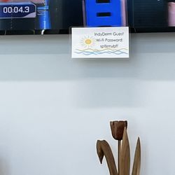 IndyDerm - Funny wifi passcode