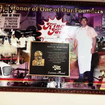 King Taco - The King Taco Founder! - Mexican Near Me - Glendale, California