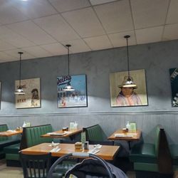 Salsa Grill - Cool art on the walls (some for sale!)