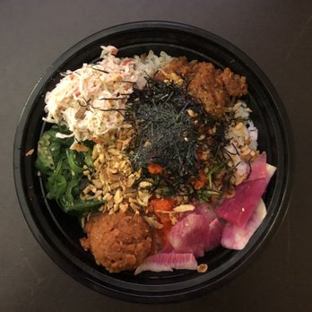 OK Poke’ - 3 scoop bowl w/ spicy tuna, watermelon radish, and crab salad! - Hawaiian Near Me - Ardmore, Oklahoma OK Poke’ - 3 scoop bowl w/ spicy tuna, watermelon radish, and crab salad! - Hawaiian Near Me - Ardmore, Oklahoma