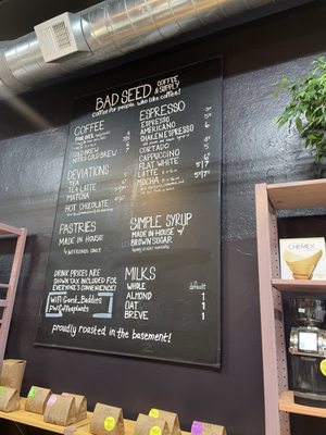 Menu photo 4 Bad Seed Coffee & Supply Omaha, NE Menu photo 4 Bad Seed Coffee & Supply Omaha, NE