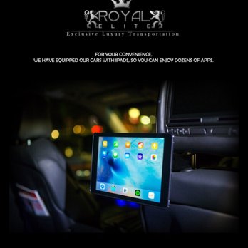 Royal Elite - IPAD WITH DOZENS OF APPS - Limos Near Me - Studio City, California