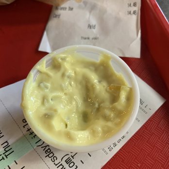 Eagan's Drive-In - Big Tom's "Goop", a tasty concoction of mayo, mustard, and relish - Coffee & Tea Near Me - Tumwater, Washington Eagan's Drive-In - Big Tom's "Goop", a tasty concoction of mayo, mustard, and relish - Coffee & Tea Near Me - Tumwater, Washington