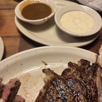 Texas Roadhouse - Medium Ribeye, gravies. - Steakhouses Near Me - Chesapeake, Virginia Texas Roadhouse - Medium Ribeye, gravies. - Steakhouses Near Me - Chesapeake, Virginia