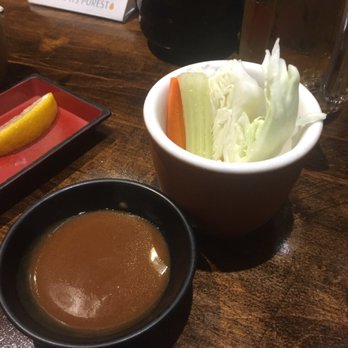 Koshiji - Dipping sauce with cabbage side. - Japanese Near Me - Torrance, California Koshiji - Dipping sauce with cabbage side. - Japanese Near Me - Torrance, California