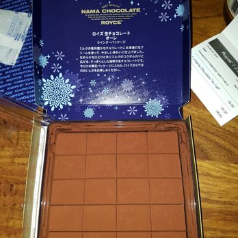 ROYCE Chocolate - Au Lait, $18 (tax included), Most Popular Flavor (Special Holiday Box) - Chocolatiers & Shops Near Me - Arcadia, California ROYCE Chocolate - Au Lait, $18 (tax included), Most Popular Flavor (Special Holiday Box) - Chocolatiers & Shops Near Me - Arcadia, California