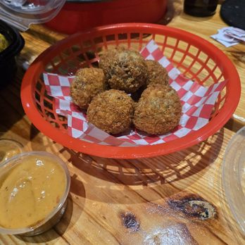 Te'Jun, The Texas Cajun- Keller - Boudain balls - Seafood Near Me - Keller, Texas