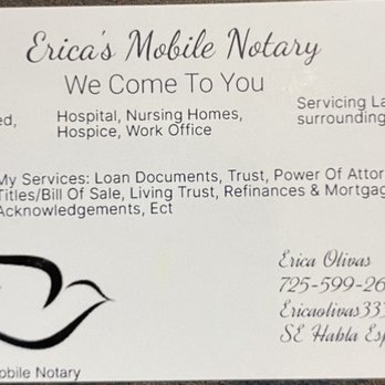 Erica’s Mobile Notary - Notaries Near Me Erica’s Mobile Notary - Notaries Near Me