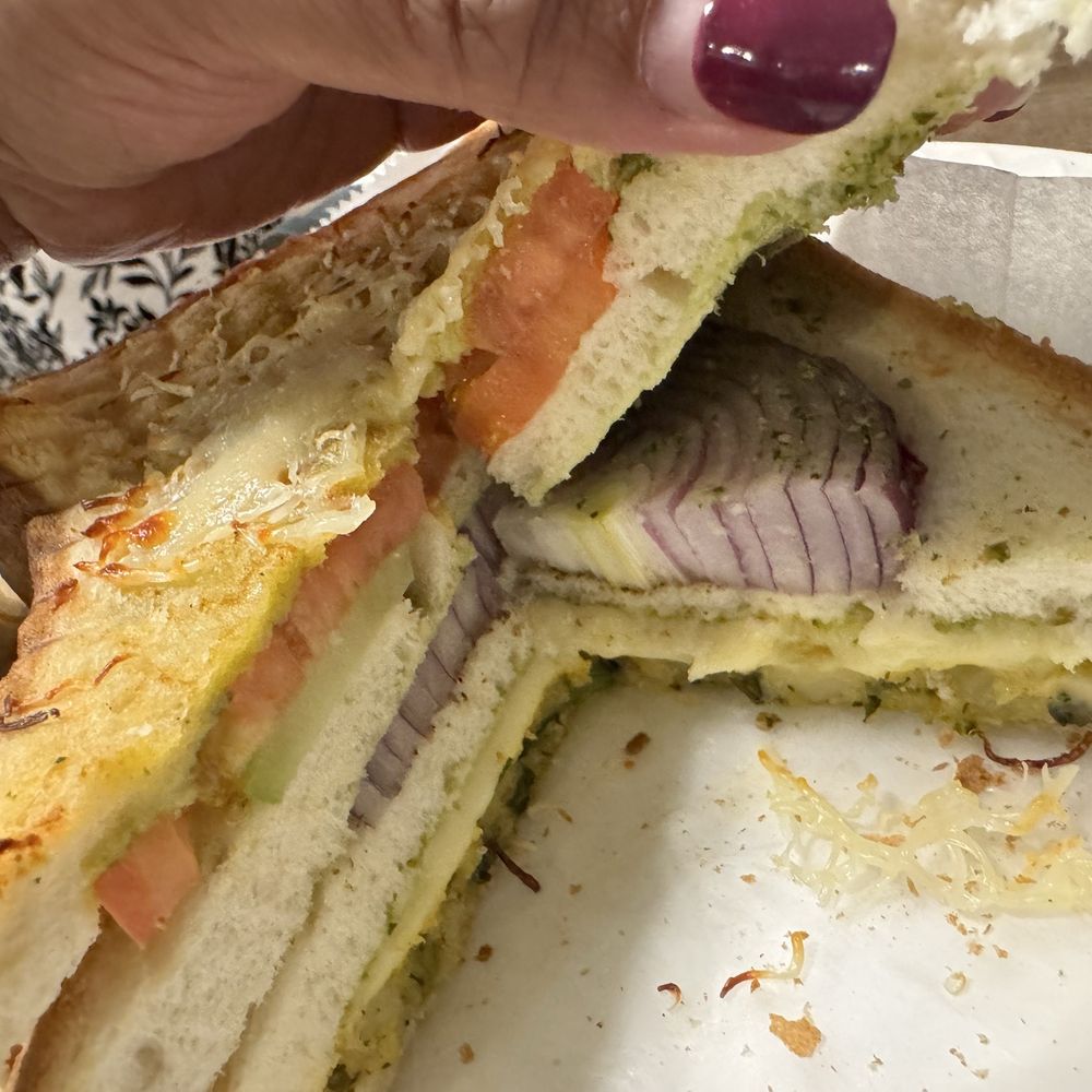 Honest Restaurant - Big Thick piece of Onion in a sandwich. Sandwiches have thin cut slices. - Indian Near Me - North Brunswick Township, New Jersey Honest Restaurant - Big Thick piece of Onion in a sandwich. Sandwiches have thin cut slices. - Indian Near Me - North Brunswick Township, New Jersey