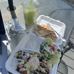 Gyro Grill - Gyro Plate & Mint Lemomade