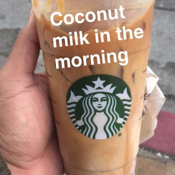 Starbucks - Iced coconut milk mocha macchiato - Coffee & Tea Near Me - Emeryville, California Starbucks - Iced coconut milk mocha macchiato - Coffee & Tea Near Me - Emeryville, California