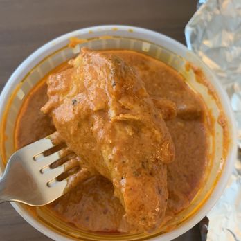 Saffron - Saffon's Famous Butter Chicken with very large chicken chunks - Indian Near Me - San Carlos, California
