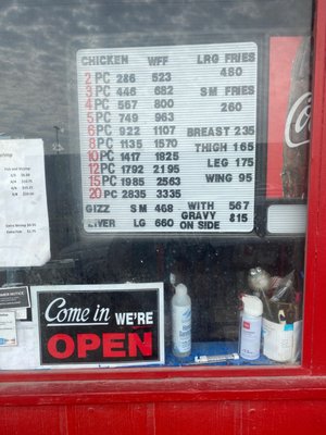 Menu photo 1 Barrera's Fried Chicken Robstown, TX