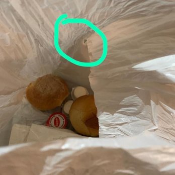 Chianti Cafe & Restaurant - Old Strathcona - Bread was served in a plastic bag with a hole in it. - Italian Near Me - Edmonton, Alberta