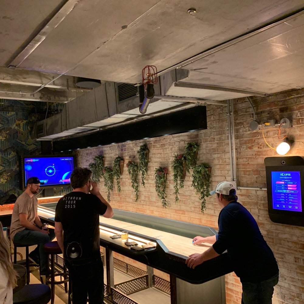 Electric Shuffle - Competitive and drink friendly shuffleboard! - Bars Near Me - Dallas, Texas Electric Shuffle - Competitive and drink friendly shuffleboard! - Bars Near Me - Dallas, Texas
