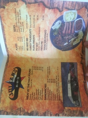 Menu photo 4 Julian's BBQ Corpus Christi, TX