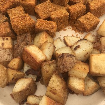 Bistro Vonish - tofu "scramble" with home fries. - Food Trucks Near Me - Austin, Texas Bistro Vonish - tofu "scramble" with home fries. - Food Trucks Near Me - Austin, Texas