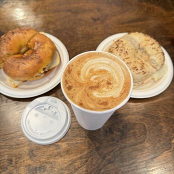The Bagelers Coffeehouse - Hashy B, 16 oz. Brown Sugar Cinnamon Latte, The Gardener - Coffee & Tea Near Me - Chicago, Illinois The Bagelers Coffeehouse - Hashy B, 16 oz. Brown Sugar Cinnamon Latte, The Gardener - Coffee & Tea Near Me - Chicago, Illinois
