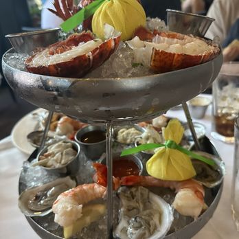 Al Biernat's Oak Lawn - Seafood tower - Steakhouses Near Me - Dallas, Texas Al Biernat's Oak Lawn - Seafood tower - Steakhouses Near Me - Dallas, Texas