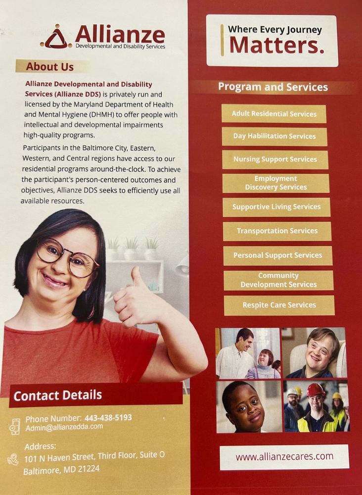 Alliance - grief counselor in Baltimore, MD