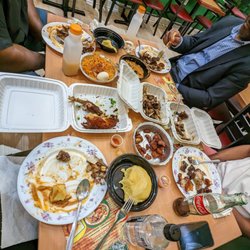 Burkindi Restaurant - Feast is over! Ate too much!)