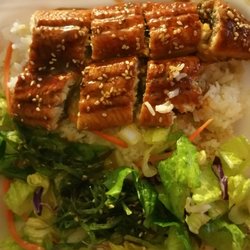 Unagi Donburi portion size was small for $14.95 but it was pretty tasty. Not something I'd pay for often at that price.