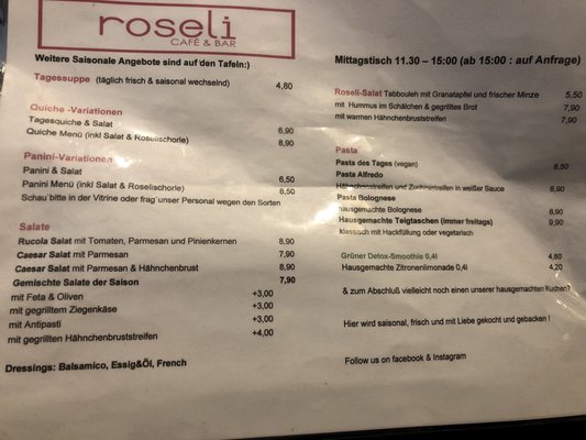 Menu photo 4 Roseli Cafe Frankfurt, HE Menu photo 4 Roseli Cafe Frankfurt, HE