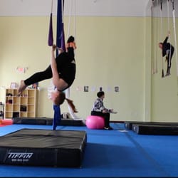 Air Temple Arts - Aerial Dance and Circus Studio - Classes in progress.