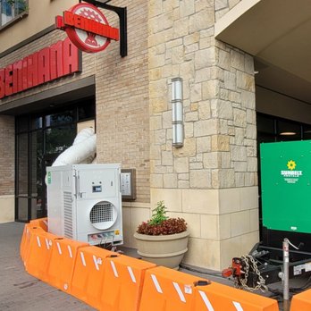 Benihana - Plano - This must be the "make-up air" system described on their website that protects us from covid. - Steakhouses Near Me - Plano, Texas