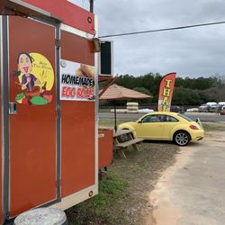 Noni's Thai Kitchen - Noni's Thai Kitchen food truck at Lakeside Supply in Coldspring, Tx.